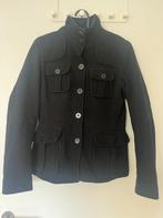 Jas Talking French, Kleding | Dames, Jassen | Winter, Ophalen of Verzenden, Zo goed als nieuw, Maat 36 (S), Zwart