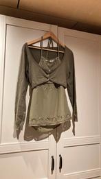 Bolero met top, Vero Moda, Nieuw, Groen, Ophalen