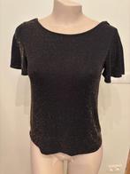 Feestelijke Tshirt – Zwart met gouden glitters, Kleding | Dames, T-shirts, Maat 38/40 (M), Zwart, Ophalen of Verzenden, Korte mouw