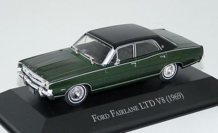 Ford Fairlane LTD v8 1969, Hobby en Vrije tijd, Modelauto's | 1:43, Nieuw, Auto, Overige merken, Ophalen of Verzenden