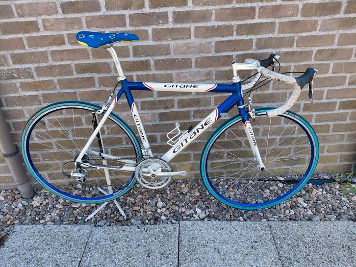 Semi-retro Gitane racefiets, La Française des jeux., Fietsen en Brommers, Fietsen | Heren | Sportfietsen en Toerfietsen, 15 tot 20 versnellingen