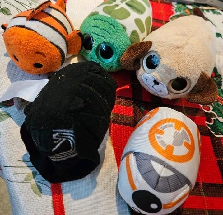 Petit peluche 5 pièces, Enlèvement