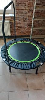 Klein indoor trampoline zo goed als nieuw, Comme neuf, Enlèvement