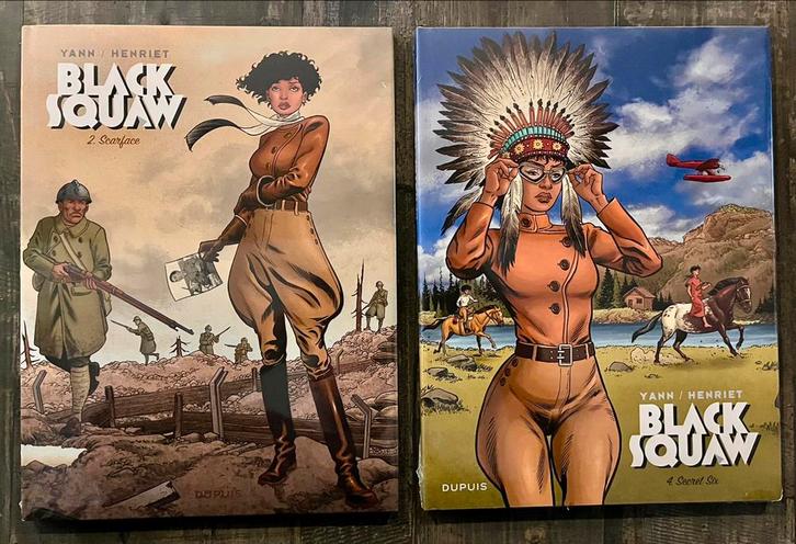 Bd 2  4 Black Squaw Nine gelimiteerde blisterverpakking, Boeken, Stripverhalen, Nieuw, Ophalen