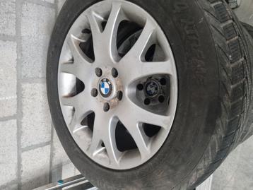 BMW X5 Aluminium velgen 18" met winterbanden beschikbaar voor biedingen