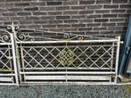 Portail en fer forgé, d'occasion et en bon état, Jardin & Terrasse, Nic.debruyne@gmail.com, Clôture ornementale, Enlèvement, Smeedijzer