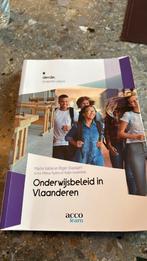 Onderwijsbeleid in Vlaanderen, Boeken, Schoolboeken, Ophalen of Verzenden, Zo goed als nieuw