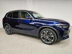 BMW X5 3.0AS xDrive 45e, Auto's, Automaat, 4 cilinders, Blauw, Leder