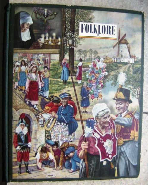 FOLKLORE BELGE II Een plakboek van “COTE D’OR”, Livres, Livres d'images & Albums d'images, Comme neuf, Livre d'images, Enlèvement ou Envoi