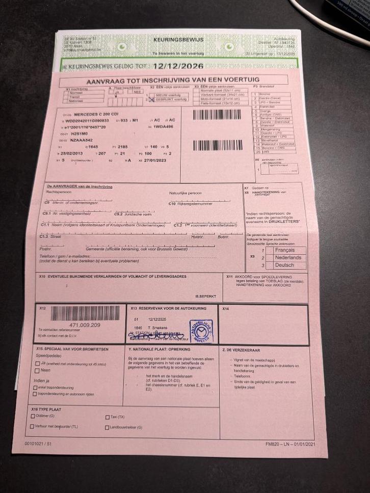 Mercedes benz C200 AMG pack stop/start gekeurd voor verkoop, Auto's, Mercedes-Benz, Particulier, C-Klasse, ABS, Airbags, Airconditioning