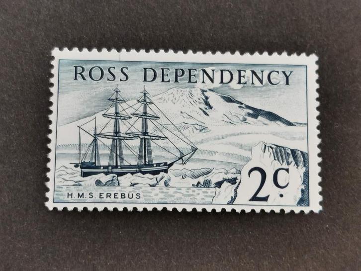 Ross Dependency 1967 - zeilschip HMS Erebus **, Postzegels en Munten, Postzegels | Oceanië, Postfris, Ophalen of Verzenden