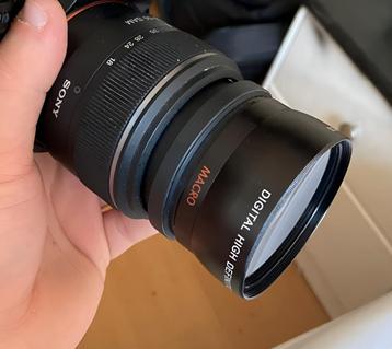 2 in 1, Wide angle & macro filter, 72mm beschikbaar voor biedingen