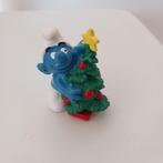 Smurf met kerstboom, Verzamelen, Smurfen, Ophalen of Verzenden