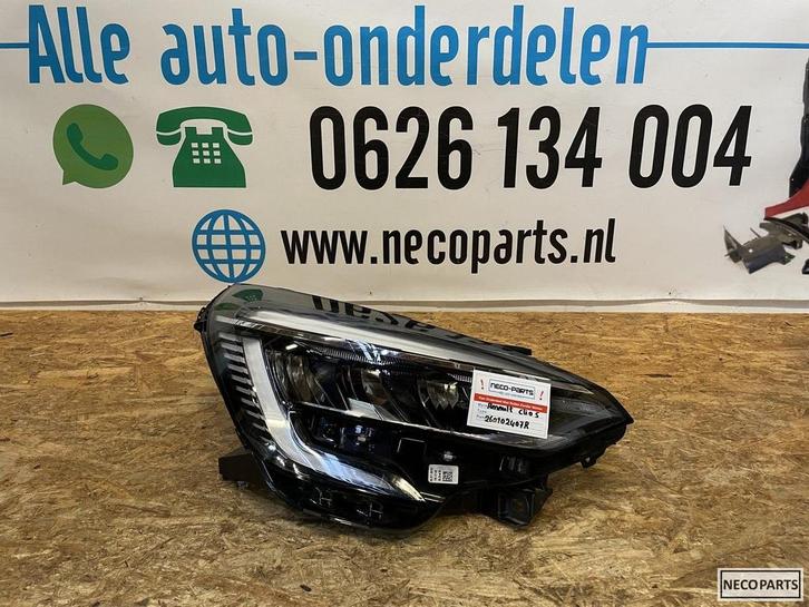RENAULT CLIO 5 LED KOPLAMP RECHTS ORIGINEEL 260102407R, Auto-onderdelen, Verlichting, Renault, Gebruikt, Ophalen of Verzenden