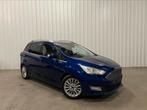 - Ford Grand C Max - 1.0 Benzine - 7 Plaats - BJ 10/2015 -, Auto's, Voorwielaandrijving, Blauw, 7 zetels, Bedrijf