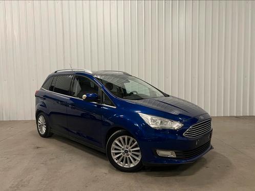 - Ford Grand C Max - 1.0 Benzine - 7 Plaats - BJ 10/2015 -, Auto's, Ford, Bedrijf, Te koop, Grand C-Max, ABS, Airbags, Airconditioning