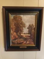 Mooie schilderij schapen en hond., Enlèvement