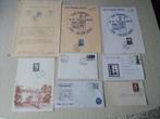 Belgique lot de documents philateliques, Timbres & Monnaies, Timbres | Europe | Belgique, Autre, Avec timbre, Affranchi, Envoi
