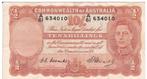 Australie, 10 shillings, 1939/52, série A, Timbres & Monnaies, Billets de banque | Océanie, Envoi, Billets en vrac