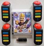 PS3 Playstation 3 Buzz Quiz World Set €44,95 EUR, Games en Spelcomputers, Puzzel en Educatief, Eén computer, Ophalen of Verzenden