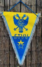 STVV Sint-Truiden 1980s fantastische vintage vaandel voetbal, Verzenden, Vaantje of Sjaal