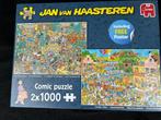 Jan van Haasteren puzzel 2x1000, Utilisé, Enlèvement ou Envoi