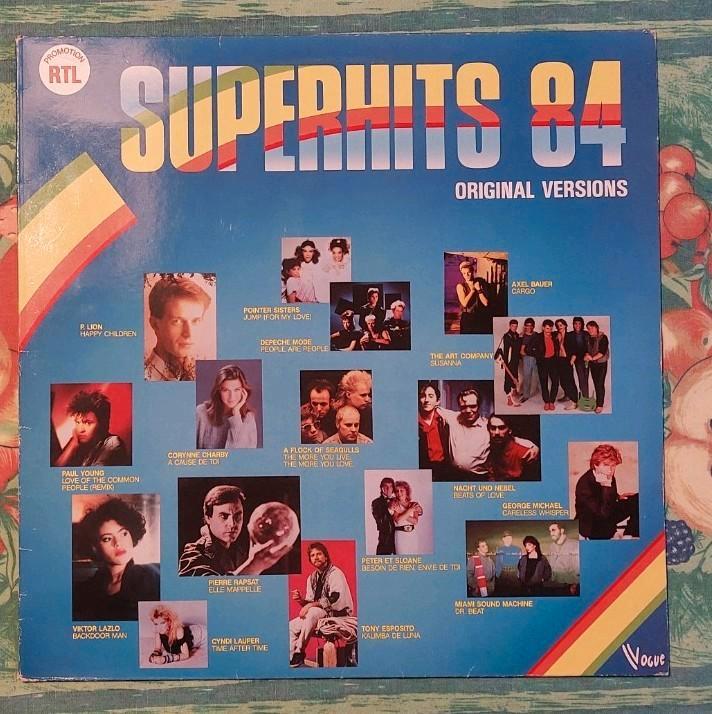 Superhits 84. Depeche Mode, George Michael, Axel Bauer..., Cd's en Dvd's, Vinyl | Pop, Zo goed als nieuw, 1980 tot 2000, 12 inch