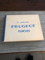 la production Peugeot 1968   204 404 j7, Boeken, Auto's | Boeken, Ophalen, Zo goed als nieuw, Peugeot
