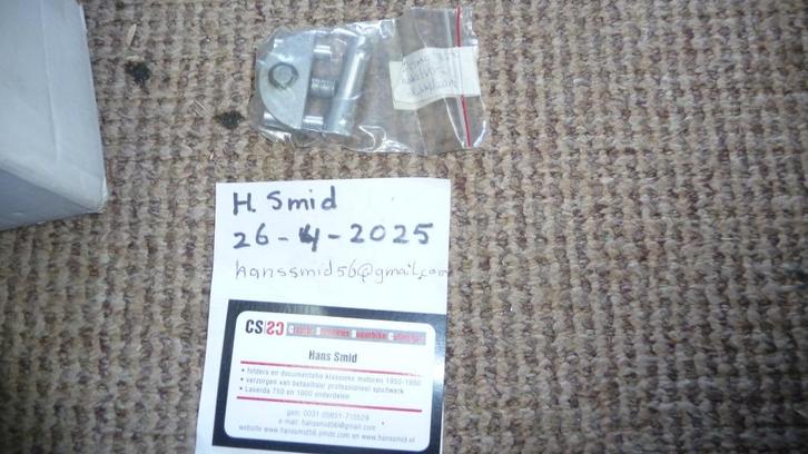 nieuwe 4LS remmechaniek Ducati Mark3 Desmo silver shotgun, Motos, Pièces | Oldtimers & Ancêtres, Neuf, Enlèvement ou Envoi