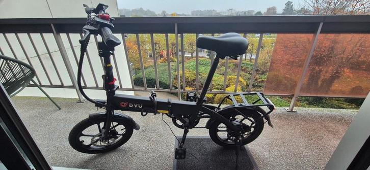 DYU A1F Pro – Compacte elektrische vouwfiets, Fietsen en Brommers, Elektrische fietsen, Zo goed als nieuw, Overige merken, Ophalen