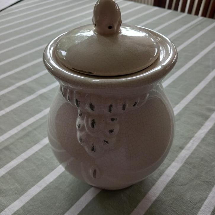 decoratieve pot, Huis en Inrichting, Woonaccessoires | Overige, Zo goed als nieuw, Ophalen of Verzenden