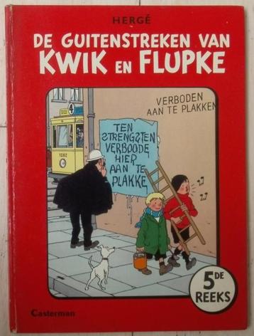 De guitenstreken van Kwik en Flupke 5de reeks ( 1969 ) beschikbaar voor biedingen
