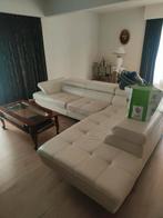 Salon en cuir Blanc, Enlèvement, Cuir