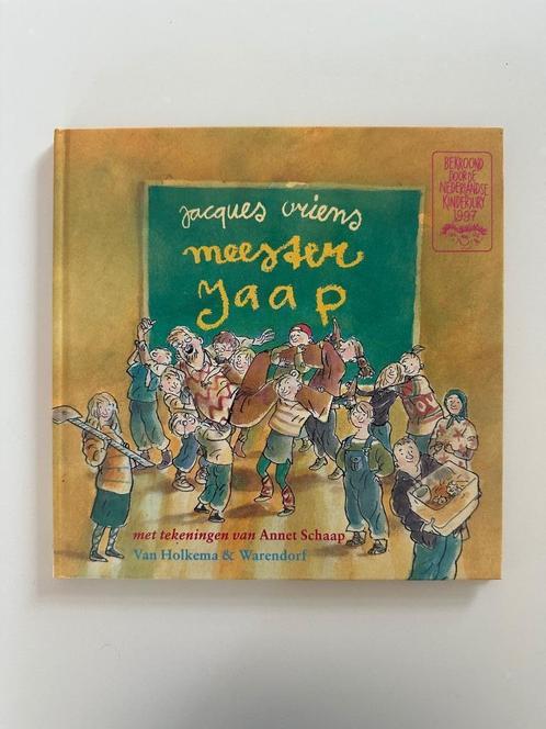 Kinderboek Meester Jaap van Jaques Vriens, Boeken, Kinderboeken | Jeugd | onder 10 jaar, Zo goed als nieuw, Ophalen