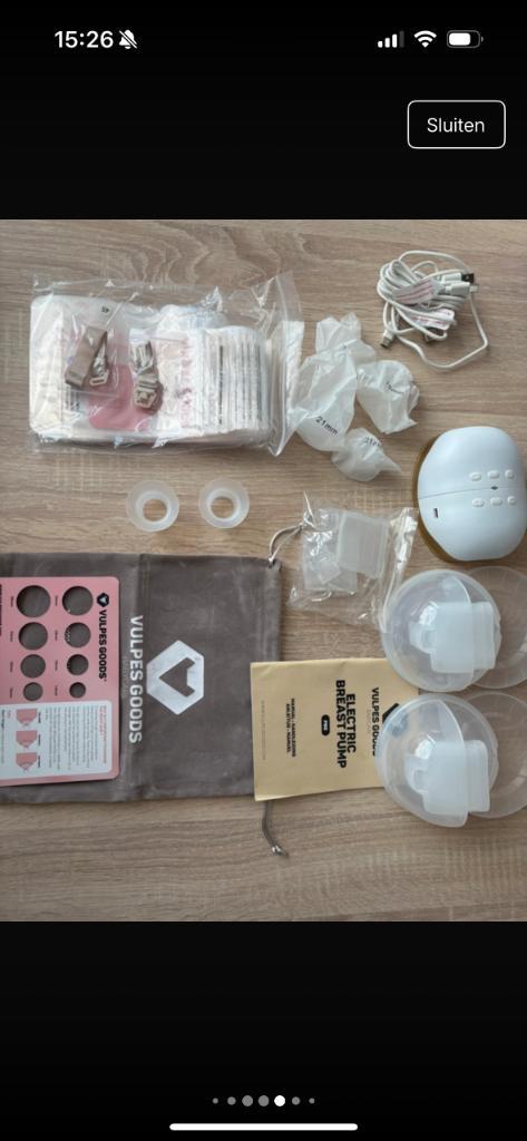 Dubbele borstkolf handsfree, Kinderen en Baby's, Babyvoeding en Toebehoren, Zo goed als nieuw, Borstkolf, Ophalen