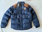 Doudoune Chevignon bleu marine et camel, Ophalen, Nieuw, Maat 38/40 (M), Blauw