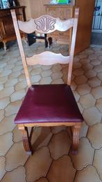 Te koop eettafel met 6 stoelen, Huis en Inrichting, Ophalen, Gebruikt, 100 tot 150 cm, 50 tot 100 cm