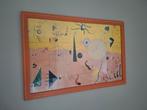 Canvas "Catalaans Landschap" van Joan Miró, Ophalen
