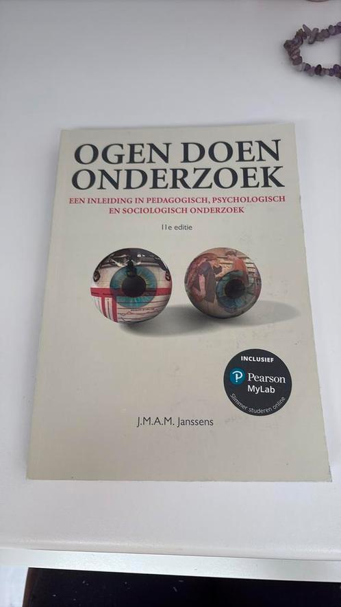 J.M.A.M. Janssens - Ogen doen onderzoek, Boeken, Wetenschap, Gelezen, Ophalen