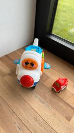 VTech Toet Toet 2in1 Vrachtvliegtuig + Vince Vliegtuig, Ophalen of Verzenden, Zo goed als nieuw, 6 maanden tot 2 jaar