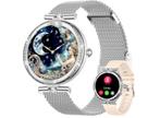 Fitonme smartwatch Zilver Stras, Ophalen, Zilver