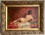 Emile Baes - olieverf op doek, Antiek en Kunst, Ophalen