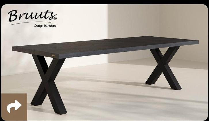 Prachtige nieuwe eetkamertafel 200 x100, Huis en Inrichting, Tafels | Eettafels, Nieuw, Ophalen