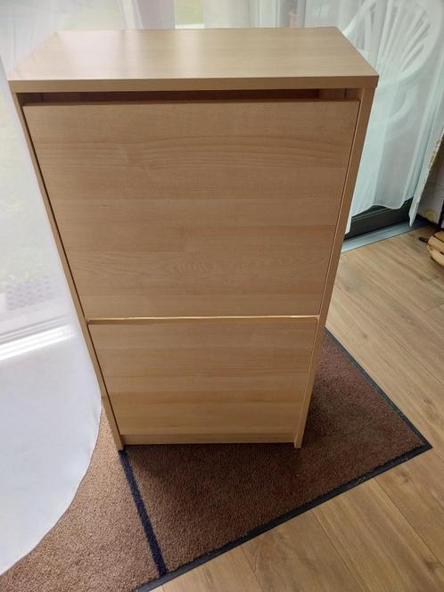 Armoires chaussures (x2)  chêne clair, Huis en Inrichting, Kasten | Dressoirs, Zo goed als nieuw, Minder dan 50 cm, 25 tot 50 cm