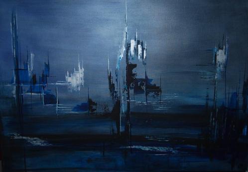 SCHILDERIJ, Antiek en Kunst, Kunst | Schilderijen | Modern, Ophalen