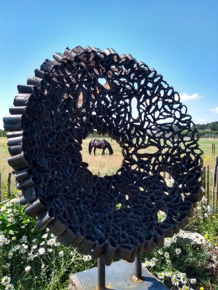 Unieke tuinbeelden voor unieke tuinen, Tuin en Terras, Tuinbeelden, Nieuw, Abstract beeld, Metaal, Ophalen of Verzenden