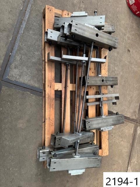 2194. Rvs spindels / draadspindel / spindel, Jardin & Terrasse, Accessoires de piscine, Utilisé, Enlèvement