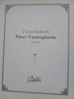 2 Koorliederen             Pieter Vandeghinste, Musique & Instruments, Partitions, Neuf, Enlèvement ou Envoi, Autres genres, Autres genres