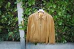 Veste courte en cuir pour femme, Ophalen, Nieuw, Maat 42/44 (L), Bruin