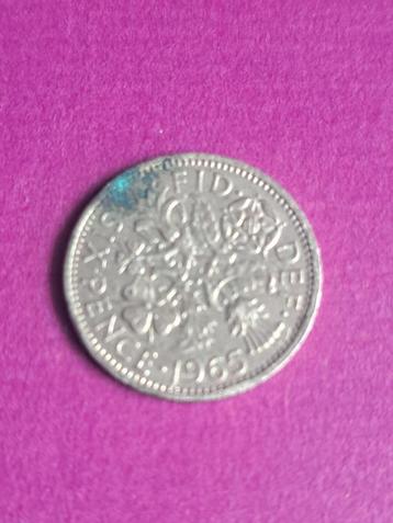 1965 Engeland 6 pence Elizabeth II beschikbaar voor biedingen